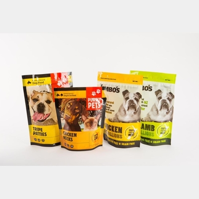 Moisture Proof Pet Food Packaging - Dog Food Stand Up Zipper Pouch