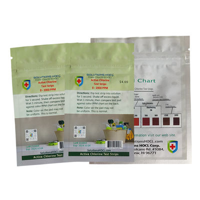 Custom Printing Mylar Heat Seal Bags Packing Powder Clean Resealable Pouch Shiny Outdoor Moistureproof Clean Powder Bag
