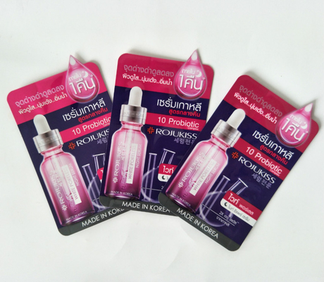 Custom Liquid Security Spout Pouch Resealable Plastic Sachet Packaging Bag For Cosmetics