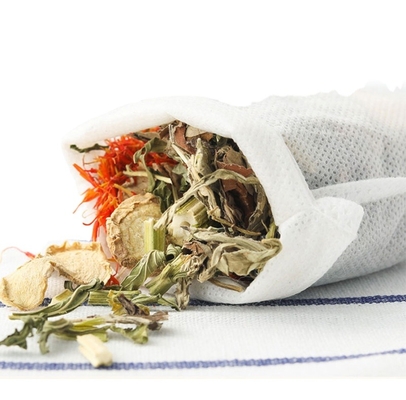 Nonwoven Foot Cloth Grass Foot Soak Tea Bath Filter Packing Bag, Grass Foot Bath Packing Pouch Pack Filter Bag