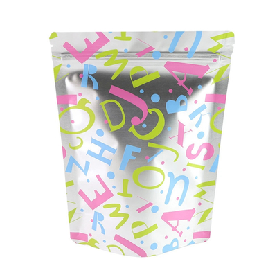 Barrier Digital Printing Edible Resealable Food Packaging Gummy Bag Metal Aluminum Foil Mylar Color Plastic Pouches