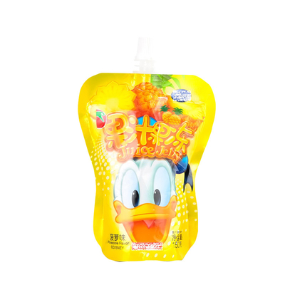 Moisture Proof Reusable Liquid Drink Stand Up Pouch With Spout Spout